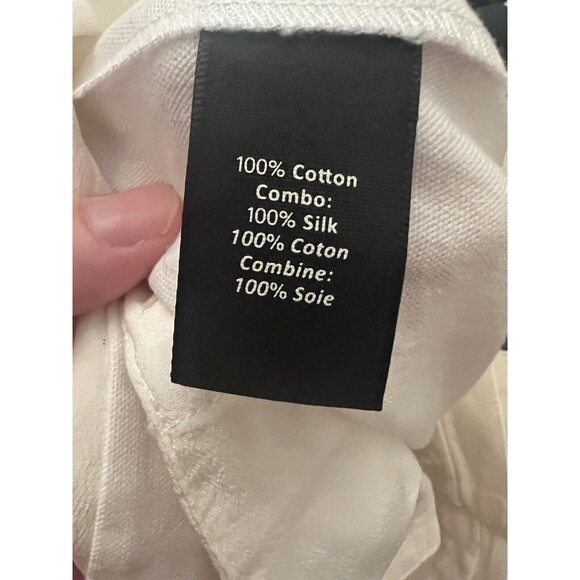 NWT ELIZABETH AND JAMES WHITE SHORTS SIZE XS (L2) - Picture 5 of 5